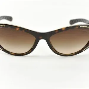 CHANEL | Accessories | Chanel Cat Eye Tortoise Brown Logo  display picture 3